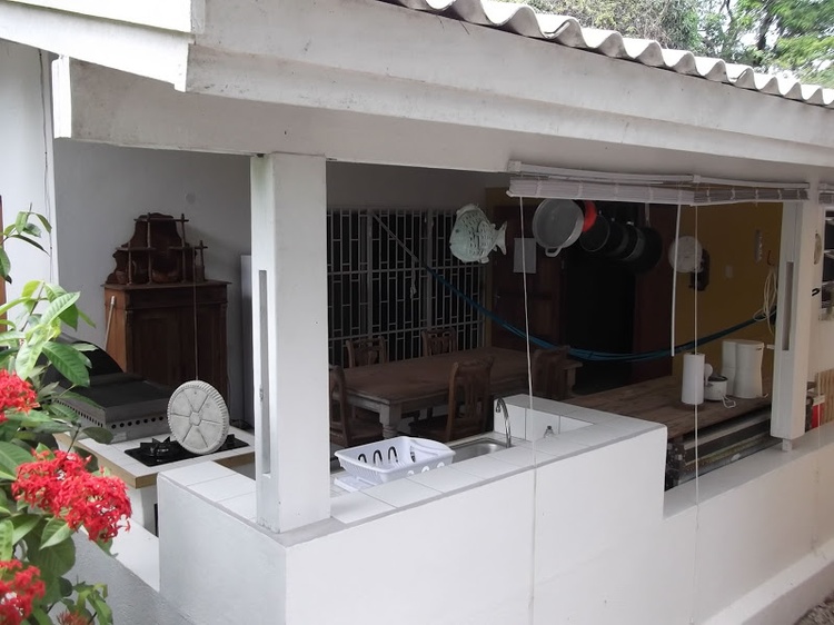 Terrasse mit Aussenkueche