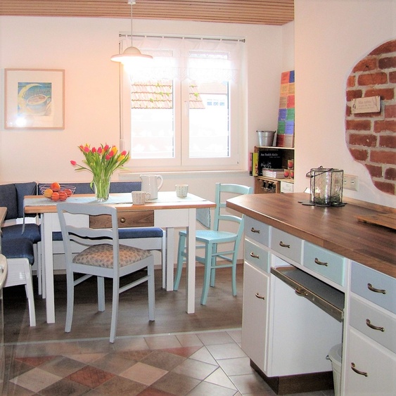 Küche im Ferienhaus