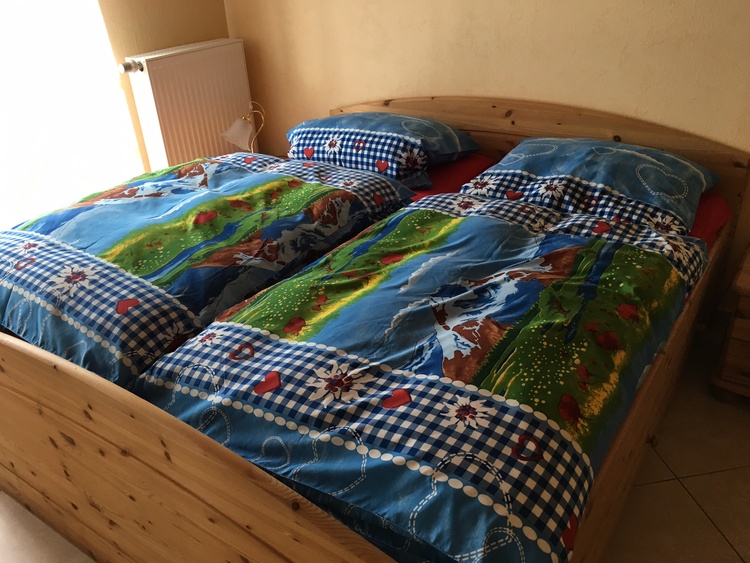 Schlafzimmer mit Liege