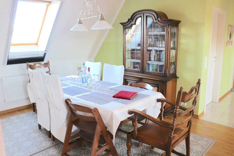 Der Essbereich für die ganze Familie
