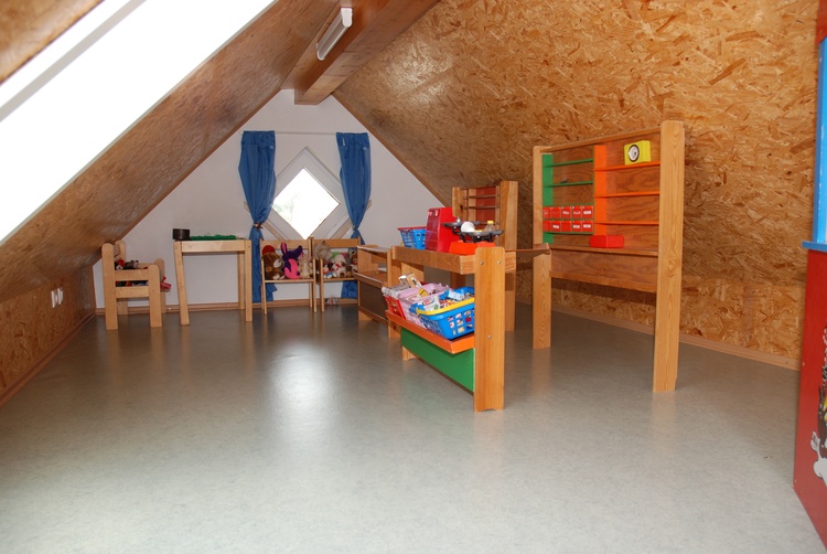 Spielzimmer der Wohnung Spatzennest