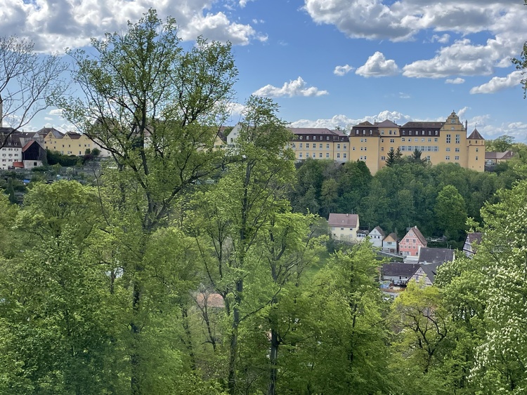 Das Schloss in Kirchberg a.d. Jagst