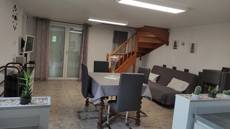 Aufenthaltszimmer Ferienhaus Elsass