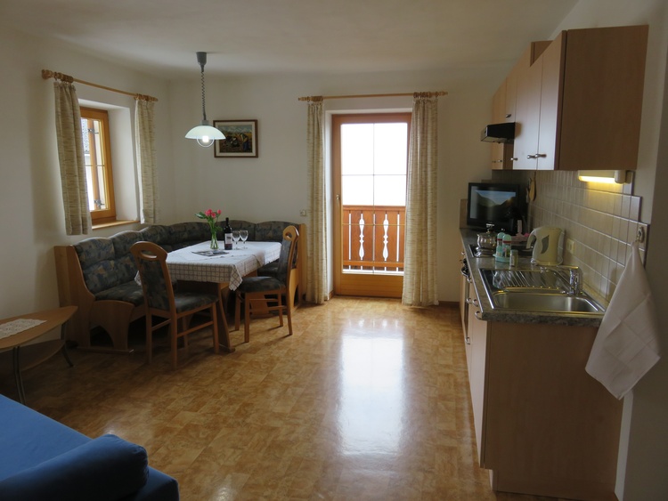 Wohnküche in Ferienwohnung Morgensonne für 2-3 Personen