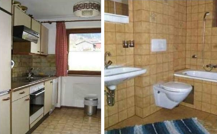 Küche und Bad (2 WC's)