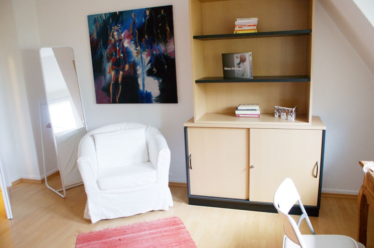 Zimmer Süd, ein Einzelzimmer