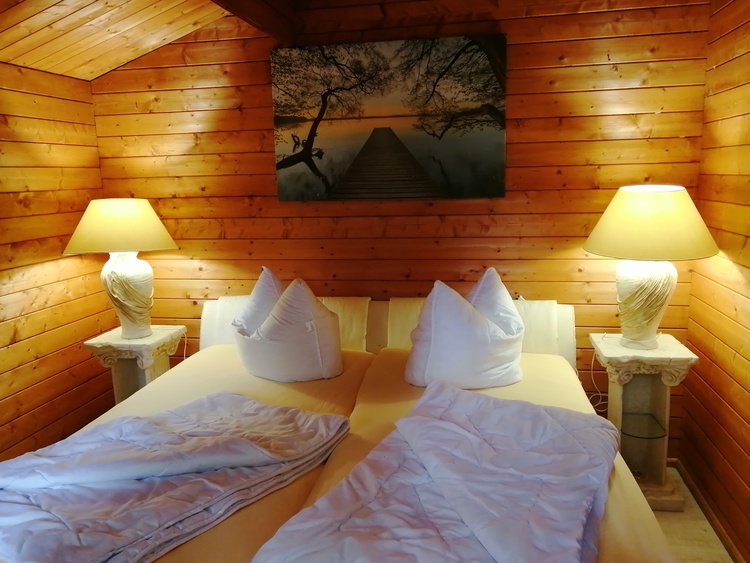 Bockhaus mit Aufbettung