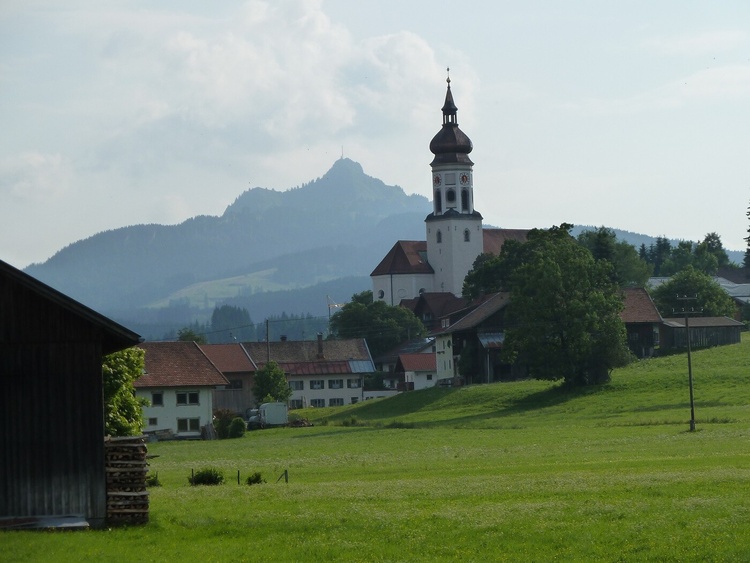 Wertach mit Grünten