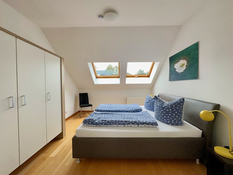 separates Schlafzimmer