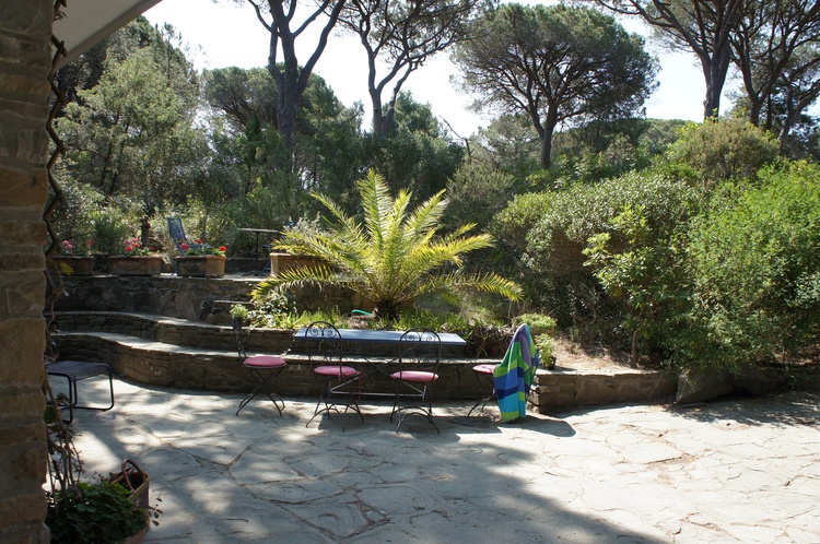 1 der Aussensitzplätze