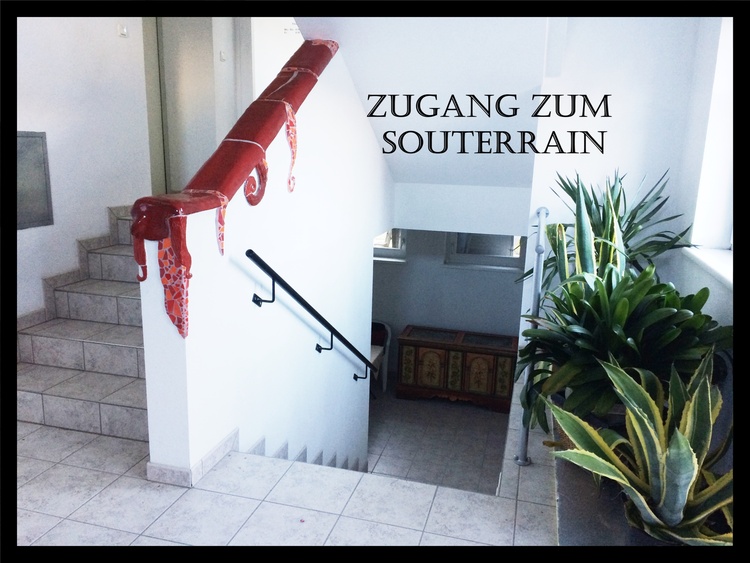 Eingang zum Souterrain