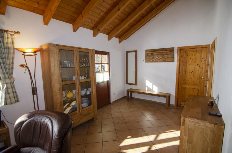 Wohnzimmer Ferienhaus Mondschein