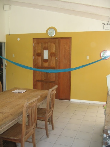 Terrasse - Eingang zum Schlafzimmer