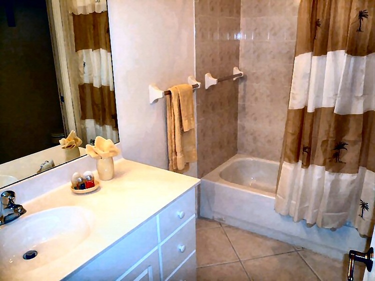 Badezimmer für Gästezimmer