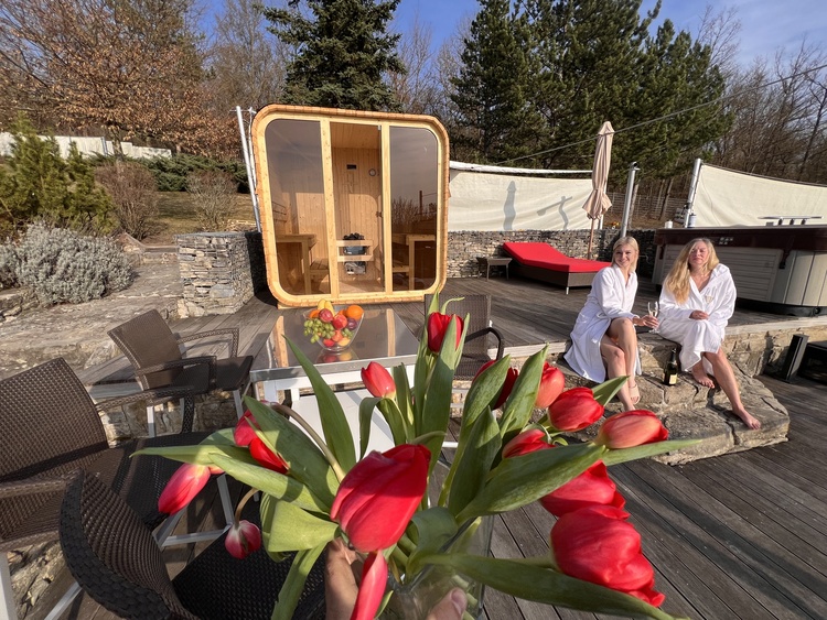 Außensauna / Outdoorsauna