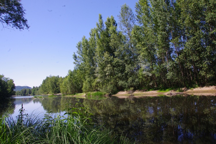 Baden in der Dordogne direkt am Haus