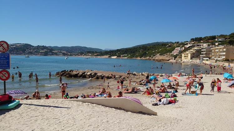 Strand 10 Min zu Fuss