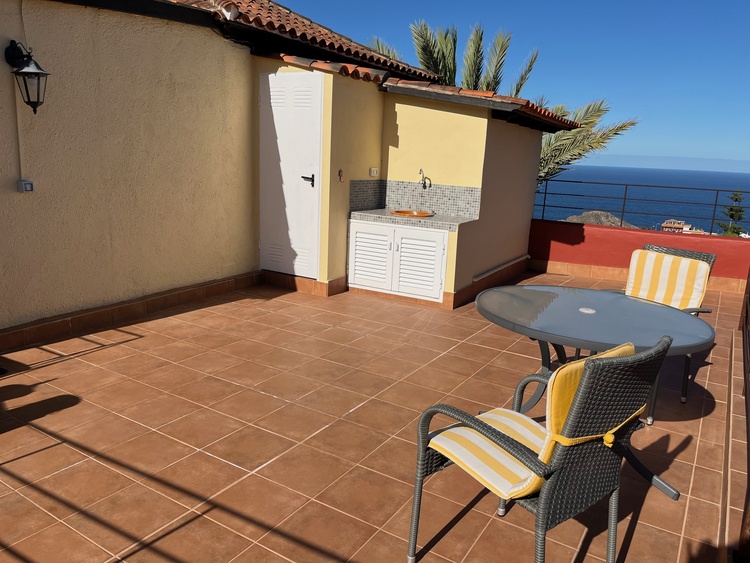 Bella Vista Privatterrasse mit angrenzender Gemeinschaftsterrasse