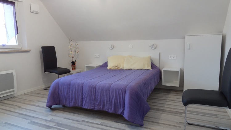 Schlafzimmer Feienhaus im Elsass