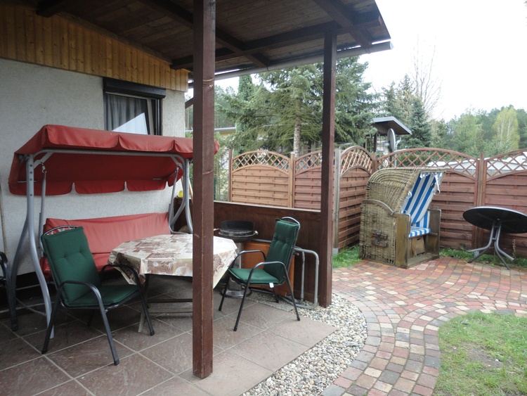 Überdachte Terrasse