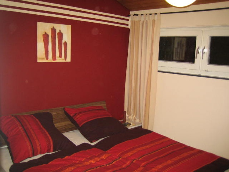 Unser ruhiges Doppelschalfzimmer
