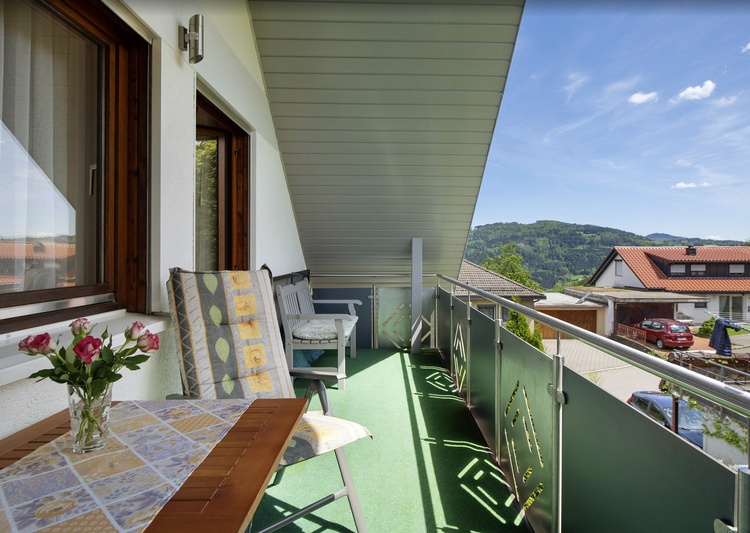 Der Balkon zum Relaxen