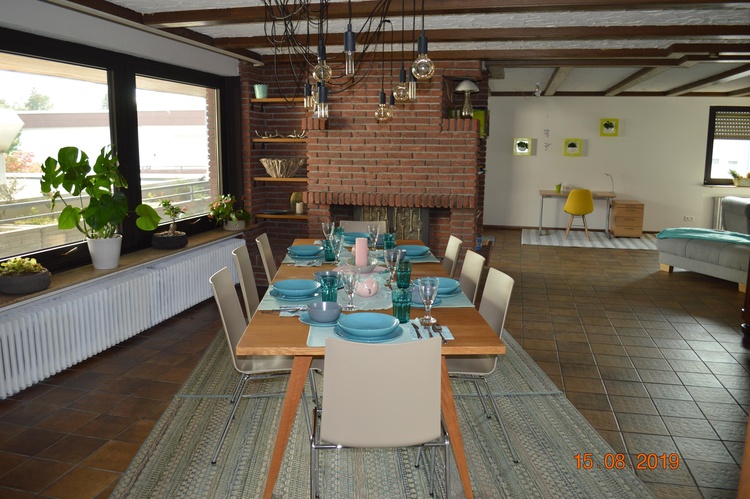 Offener Ess-Wohnbereich