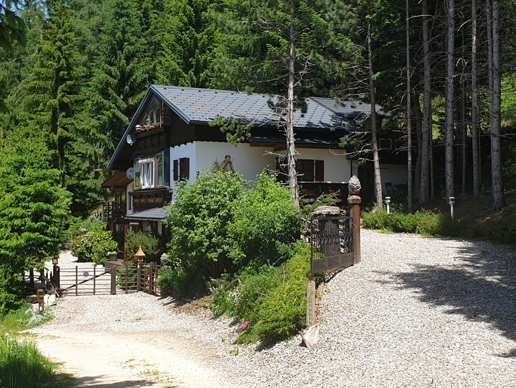 Parkplätze vor dem Ferienhaus