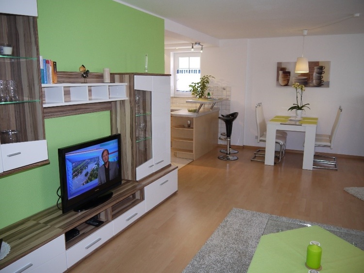 Wohn, Esszimmer Fewo 1