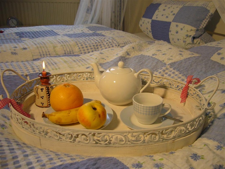 Frühstück im Bett
