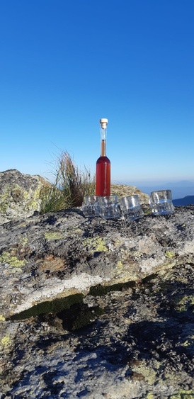 Belohnung nach der Almwanderung