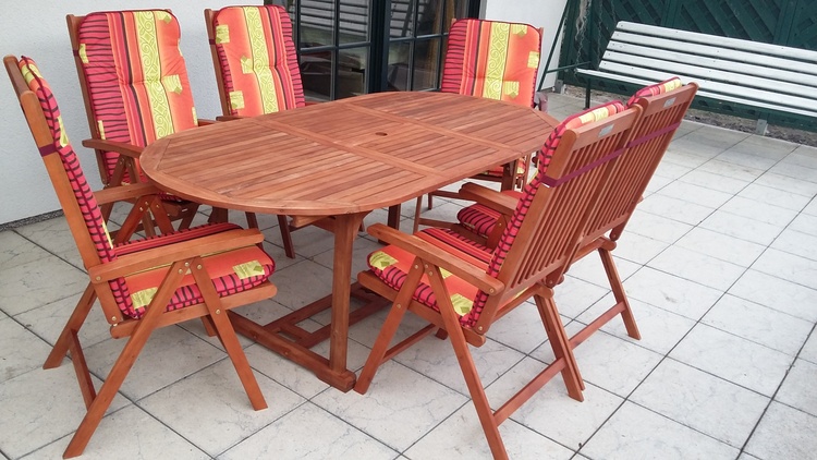 Terrassensitzgarnitur