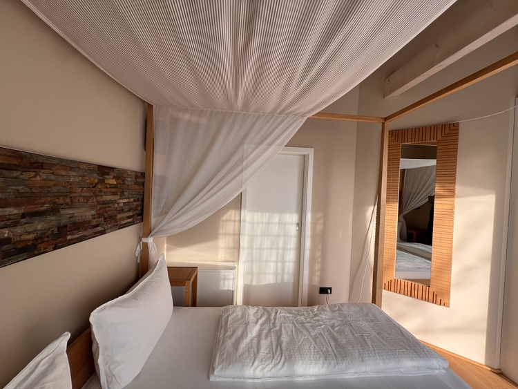 Schlafzimmer, obere Etage