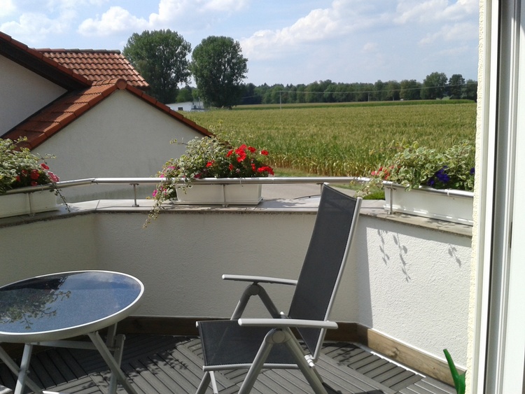 Balkon mit Ausblick