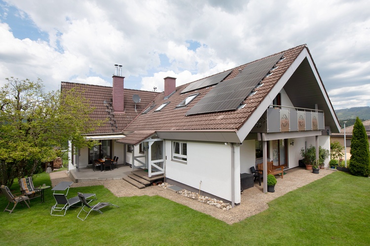 Der Ruhebereich im Garten