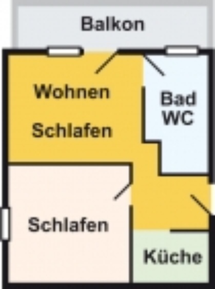 Grundriss Fewo. Amrum