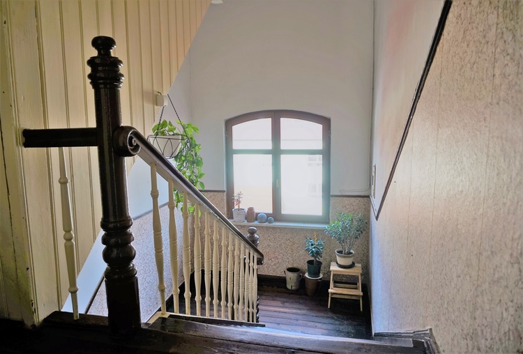 Historisches Treppenhaus zum 4.OG