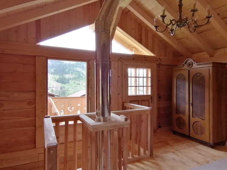 Schlafzimmer mit Balkon