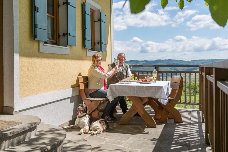 Terrasse mit Ausblick