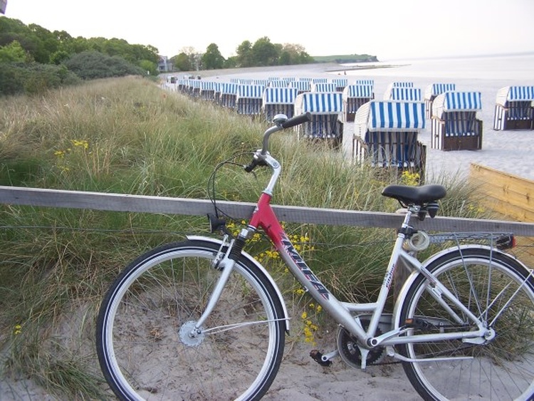 Mit unseren Rädern (o.G.) können sie die nähere Umgebung kennen lernen.