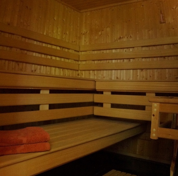Finnische Sauna im Ferienhaus