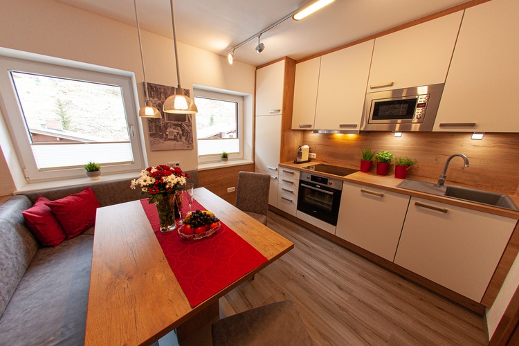 Top ausgestattete Küche