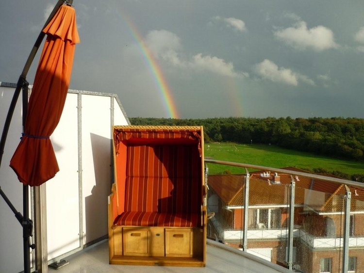 Strandkorb zum verweilen