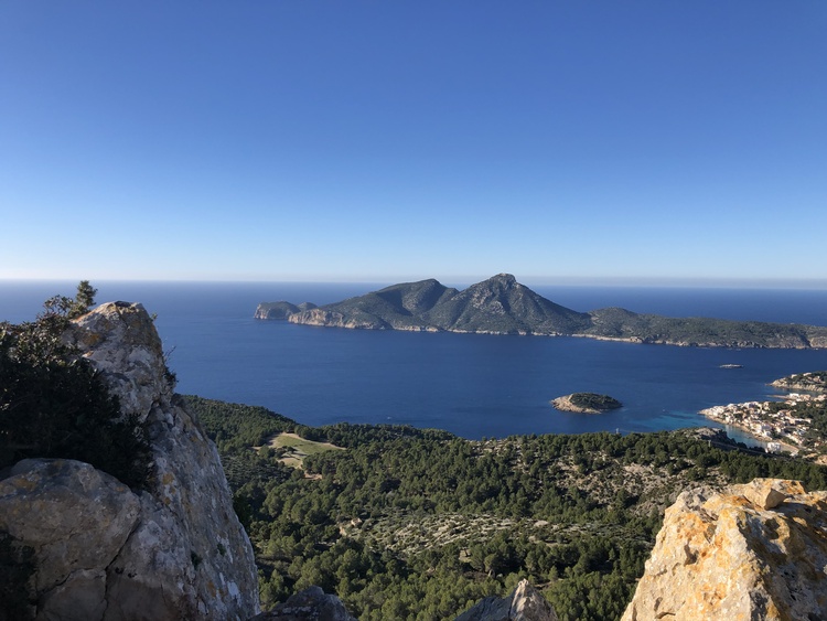 Wandern in der Umgebung, Tour nach Camp de Mar, fussläufig von unserer Wohnung aus