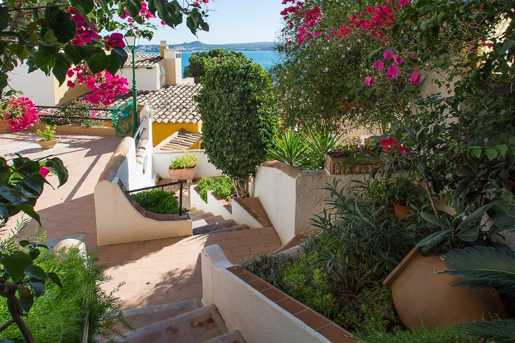 Spaziergang in der Anlage