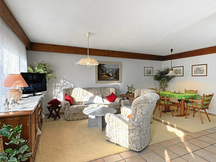 Aufenthaltsraum im Gästehaus Claudia