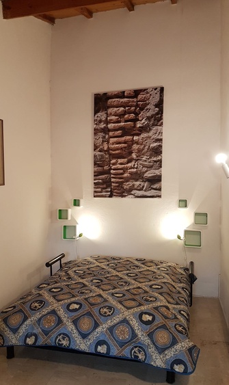 2. Etage: Schlafzimmer mit Schlafcouch
