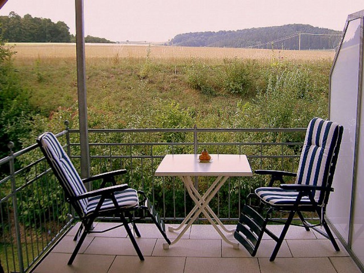 Südwest-Balkon überdacht