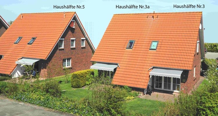Ferienhaus Hooksiel, Niedersachsen Feriendoppelhaushälften in Hooksiel
