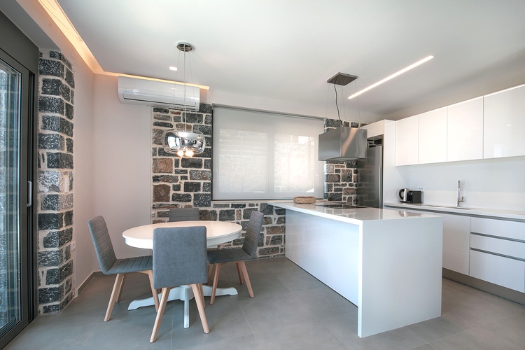 Ferienhaus Mochlos, Kreta Natursteinhaus 6 mit Pool Ferienwohnung ...